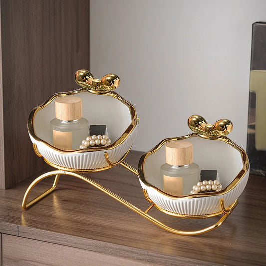 Light luxury key storage decoration home living room decoration housewarming sundries storage